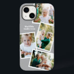 モダンスタイリッシュ数々の写真家電子家族 Case-Mate iPhone 14ケース<br><div class="desc">スタイリッシュモダン数々の写真ファミリ電子電話ケースデザイン。理想的な誕生日、クリスマス、母の日または父の日のデザイン。色は変更可能。</div>