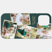 モダンスタイリッシュ数々の金ゴールド写真家電子家族 Case-Mate iPhoneケース (裏面 (横))