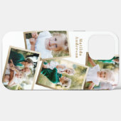 モダンスタイリッシュ数々の金ゴールド写真家電子家族 Case-Mate iPhoneケース (裏面 (横))