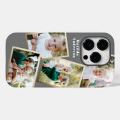 モダンスタイリッシュ数々の金ゴールド写真家電子家族 Case-Mate iPhoneケース (裏面 (横))