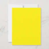 モダンスタイリッシュ結婚のスクリプエレガントト ノートカード (裏面)