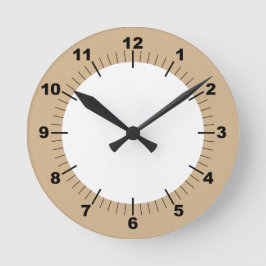 モダンスタイリッシュ8"アクリル壁 ラウンド壁時計