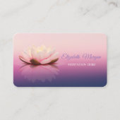モダンスタイリッシュ,プロフェッショナルロータスアポイントメント 予約カード (正面)