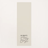 モダンスタイリッシュ ヨガマット (正面)