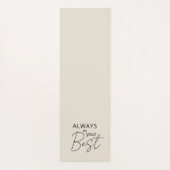 モダンスタイリッシュ ヨガマット (裏面)