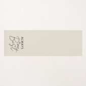 モダンスタイリッシュ ヨガマット (正面(横))