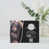 モダンスタイリッシュattoo ポストカード (スタンド正面)