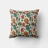 モダンスタイルカラフルアニマルプリント クッション (裏面)