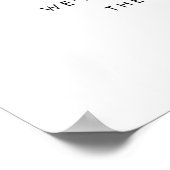 モダンスタイルサイドオープン席ではない座席を選択 ポスター (角)