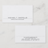 モダンスタイルプレーンシンプルプロフェッショナル 名刺 (正面/裏面)