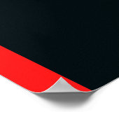 モダンスタイルワインポスタ感謝していー ポスター (角)