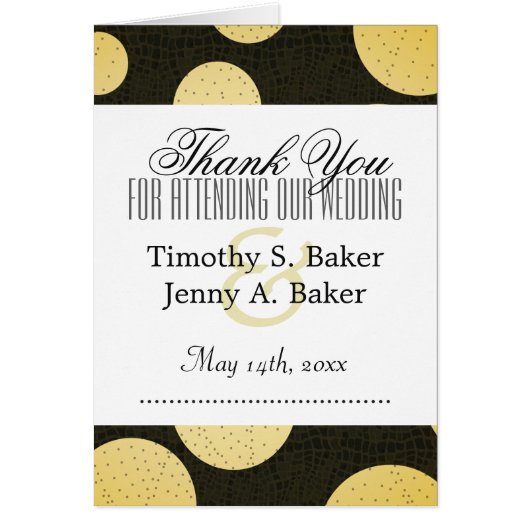 モダンスタイル招待状 (正面)