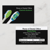 モダンスタイル歯科アポイントメントアラーム 予約カード (正面/裏面)