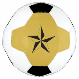 モダンスター柄サッカーボール ユニークなデザイン サッカーボール