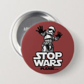 モダンストップ戦争 缶バッジ (正面&裏面)