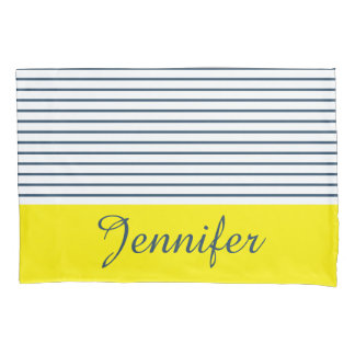 モダンストライプの型 枕カバー