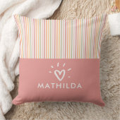 モダンストライプの室 クッション (ブランケット)