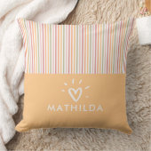 モダンストライプの室 クッション (ブランケット)