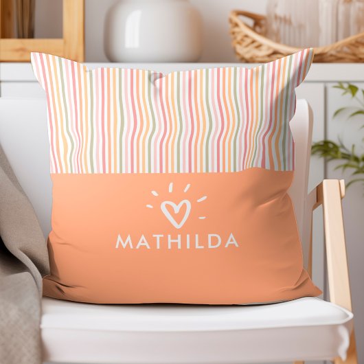 モダンストライプの室 クッション