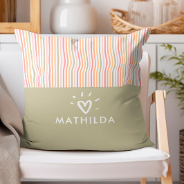 モダンストライプの室 クッション