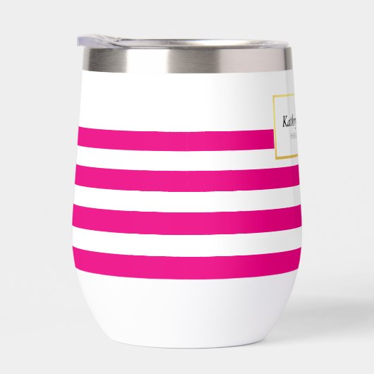 モダンストライプの頭が切れるパタスタイリッシュン金ゴールド (右面)