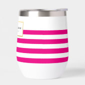 モダンストライプの頭が切れるパタスタイリッシュン金ゴールド (左面)