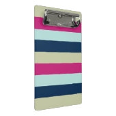 モダンストライプの ミニクリップボード (アングル)