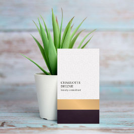 モダンストライプエレガント美しい 名刺