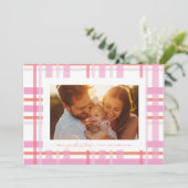 モダンストライプカラフル写真 シーズンカード (スタンド正面)