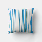 モダンストライプストライプの装飾用クッション クッション (裏面)