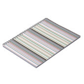 モダンストライプデザイン ノートブック (左側)