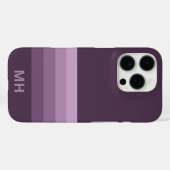 モダンストライプミニマリスティックiPhone 16 Proケース Case-Mate iPhoneケース (裏面 (横))