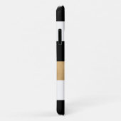 モダンストライプモノグラムの Case-Mate iPhoneケース (裏面/右)