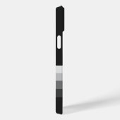 モダンストライプモノグラムiPhone 14ケース Case-Mate iPhoneケース (裏面 / 右)