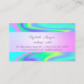 モダンストライプロイヤリティカード ロイヤリティカード (裏面)