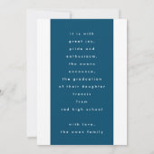 モダンストライプ大学院高校 |写真クラス 案内状 (裏面)