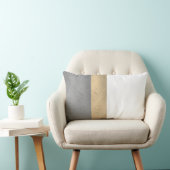 モダンストライプ抽象デザイン装飾用クッション ランバークッション (椅子)