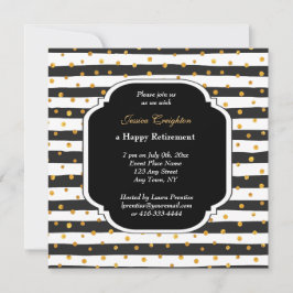 モダンストライプ招待状 招待状