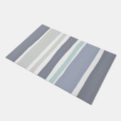モダンストライプ石板 ドアマット (アングル)