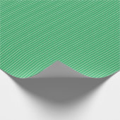 モダンストライプ緑白ラッピング紙 ラッピングペーパー (角)