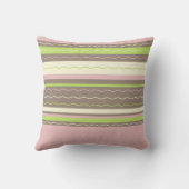 モダンストライプ クッション (裏面)