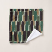 モダンストライプ バスタオルセット (ウォッシュタオル)