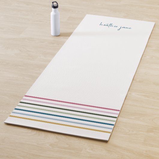 モダンストライプ ヨガマット (インサイチュ)