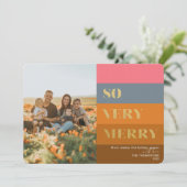 モダンストライプRust So Very メリー Photo シーズンカード (スタンド正面)