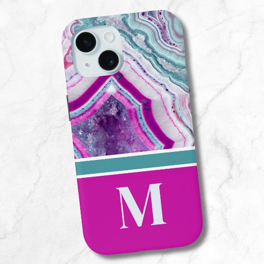 モダンストーンイニシャルモノグラム Case-Mate iPhoneケース