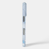 モダンストーン ダスティブルー マーブル Case-Mate iPhoneケース (裏面 / 右)