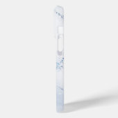 モダンストーン ダスティブルー マーブル Case-Mate iPhoneケース (裏面 / 左)