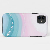 モダンストーン ダスティブルー マーブル Case-Mate iPhoneケース (裏面(横))