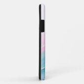 モダンストーン ダスティブルー マーブル Case-Mate iPhoneケース (裏面/右)