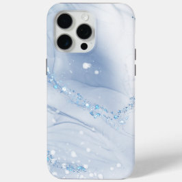 モダンストーン ダスティブルー マーブル iPhone 15 PRO MAXケース